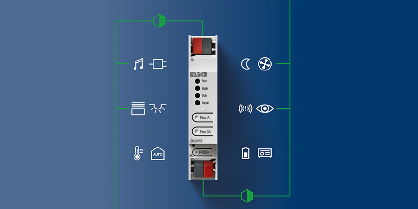 KNX Bereichs- und Linienkoppler bei Elektro Hetz GmbH in Kulmbach